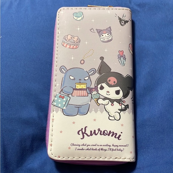 Kuromi long zippered wallet - Picture 2 of 3